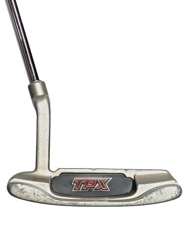 PowerBilt TPX Blade Putter Right-Handed Steel Shaft 34 Inches Good Original Grip