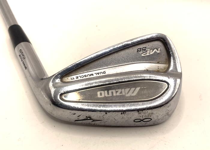 Mizuno MP-58 Dual Muscle Ti Forged Single 8 Iron S300 Steel Stiff Flex RH