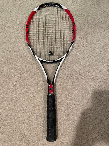 Adult Wilson K-Factor Tennis Racquet (Used)