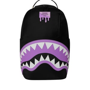 Sprayground Shark Central Passport Backpack Unisex Black Shoulder Strap SPR353