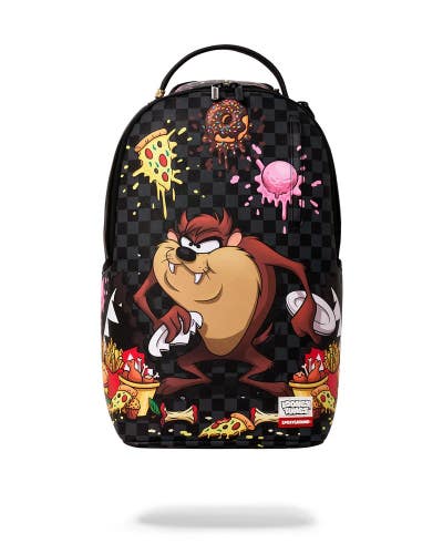 Sprayground Looney Tunes Tazmanian Devil Lunch Break Backpack Multi Check SPR341