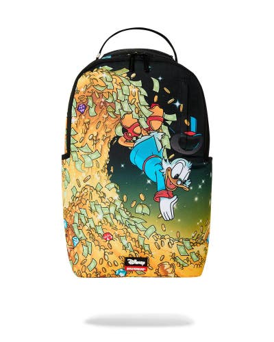 Sprayground Scrooge Mcduck Official Collab Money Rider Backpack Multi Bag SPR335