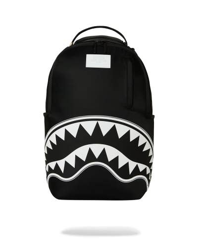 Sprayground Shark Central 2 910B9634NSZ Backpack Unisex Black Top Handle SPR351
