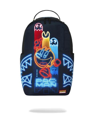 Sprayground Pac-Man Eat Em Up Backpack Unisex Multicolor Shoulder Straps SPR340