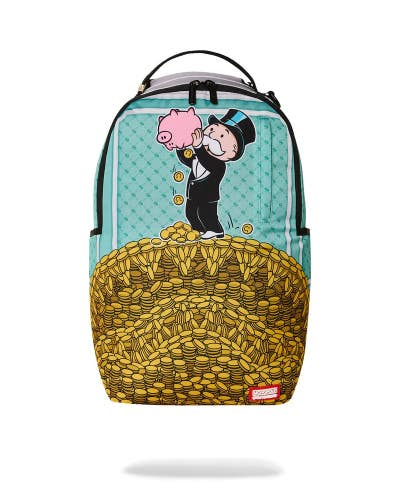 Sprayground Monopoly Make Sure It's All There Backpack Unisex Multicolor SPR338