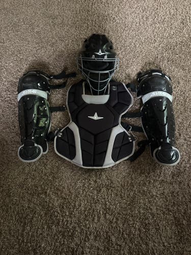Black All Star Top Star Catcher's Set (Used)