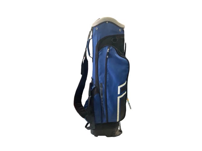 Used Intech ZRX Mens Stand Bag Royal Blue 11859-S000032678