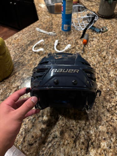 Large Bauer Re-Akt 155 Helmet (Used)