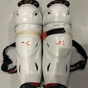 ECHL Senior Bauer Vapor 2X 15" Shin Pads Pro Stock (Used)