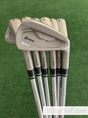 Srixon ZX7 Mkii Custom Raw Forged Iron Set 4-P / Project X LZ 5.0 Regular