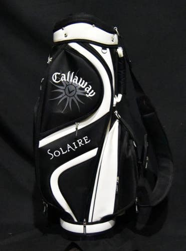 CALLAWAY SOLAIRE GOLF BAG 9 COMPARTMENTS 34 IN TALL