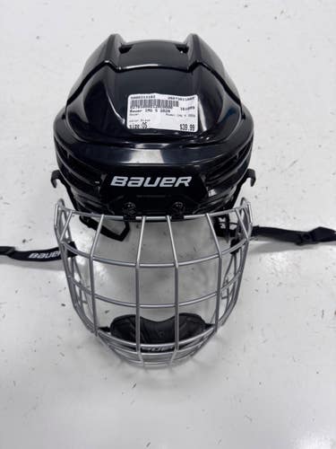 Used Bauer IMS 5 2029 Helmet Cage Combo Black One Size 11860-S000313182
