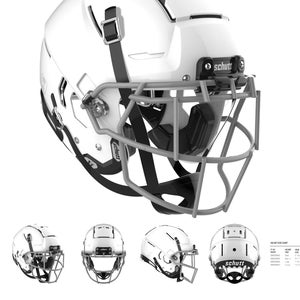 White Youth Extra Large Schutt F7 Helmet (Used)