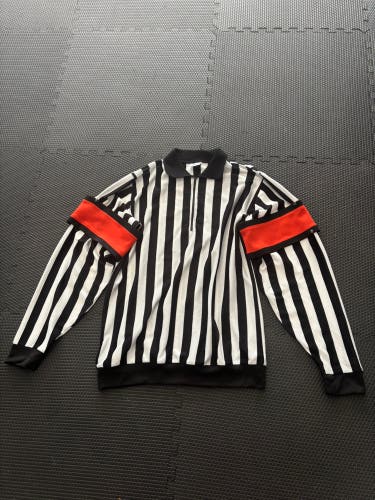 Powertek Referee Jersey XL w/arm bands (Like New)