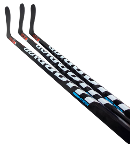 3 PACK Warrior Fantom QRE Custom RH Grip Pro Stock Hockey Stick 95 Flex Toe Acciari NHL (15805)