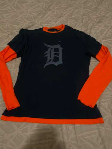 Detroit Tigers MLB Nike Team Long Sleeve Shirt, Size Women’s XXL