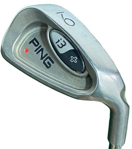 Ping i3 Plus 9 Iron Red Dot 1* Flat RH Cushin Stiff Steel 35.75" Golf Pride Grip