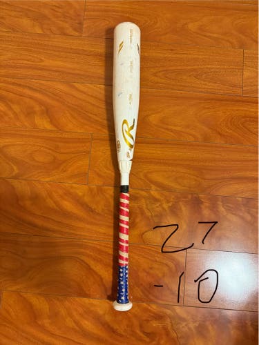 2024 Rawlings Icon Composite USSSA Certified Bat (-10) 17 oz 27" (Used)