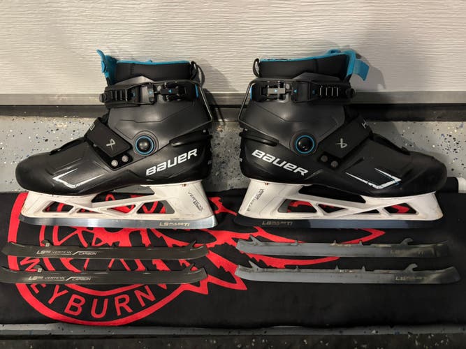 2025 Bontrager Hockey Goalie Skates Regular Width 9 (Used)