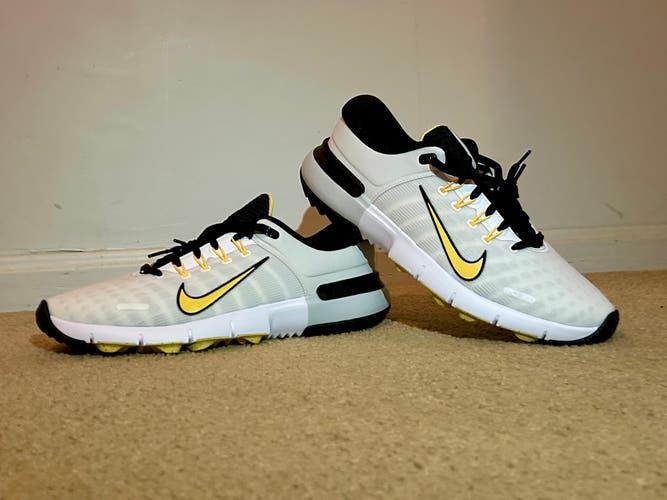 Nike Free Golf Next Nature 'White Topaz Gold' - Size Men's US 9 (W10.5)- (Brand New)