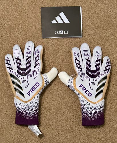 ADIDAS PREDATOR PRO GOALKEEPER GLOVES - SIZE 5 - NWT