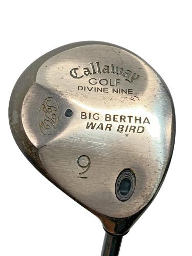 Callaway Big Bertha War Bird Divine Nine 9 Wood RH Ladies Graphite 40" New Grip