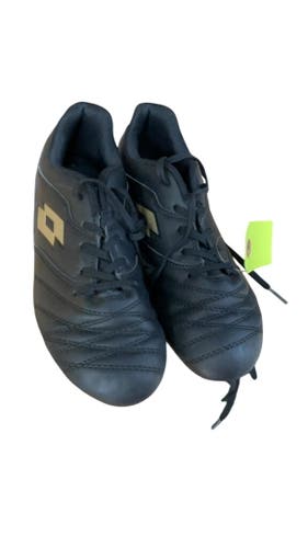 Lotto Soccer Cleats Black/Gold Size 2