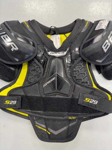 Used Bauer S29 Junior Shoulder Pads MD 11860-S000310840
