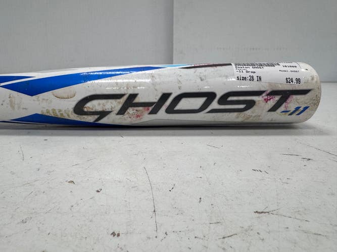 Used Easton GHOST BB/SB Fastpitch Bat 28" 11860-S000313153