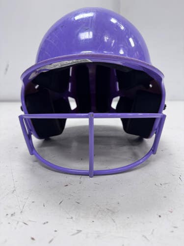 Used RIP-IT 6 - 6 7/8 INCH Batting Helmet w/Mask Purple SM 11860-S000313152