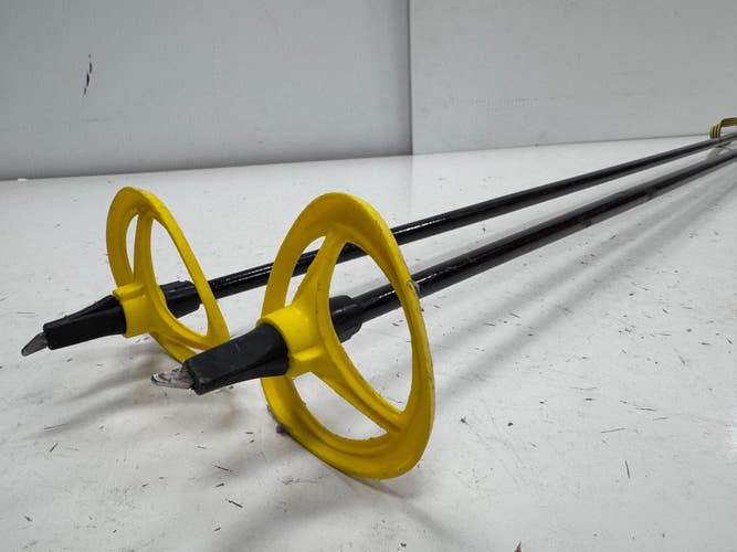 Used STAR Mens XC Ski Poles Black 140 cm / 56 in 11860-S000313167