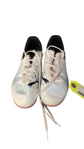 Puma Soccer Cleats Size 1 White/Blue