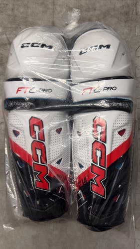 Senior CCM JetSpeed FT6 Pro 14" Shin Pads (New)
