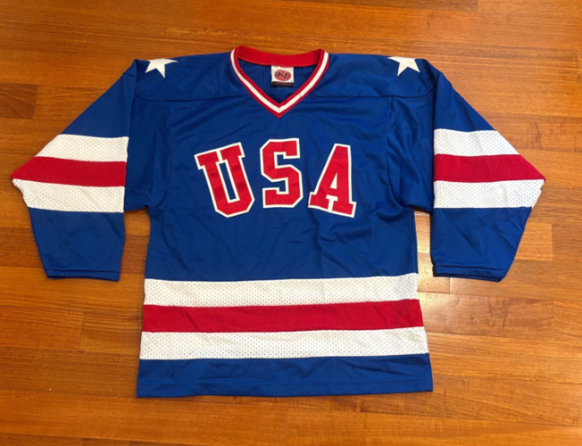 K1 Sportswear Team USA Miracle on Ice Hockey Jersey Size M