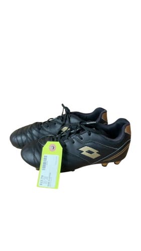 Lotto Soccer Cleats Black/Gold Size 3