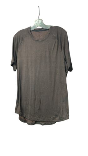 Men's Lululemon Short Sleeve Shirt - Red - Large