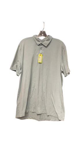 Lululemon Men's Golf Shirt, Grey, Size Medium