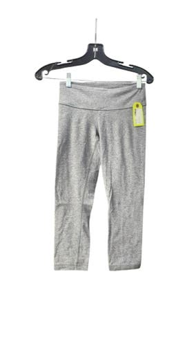 Lululemon Women's Grey Crop Pants - Size 4