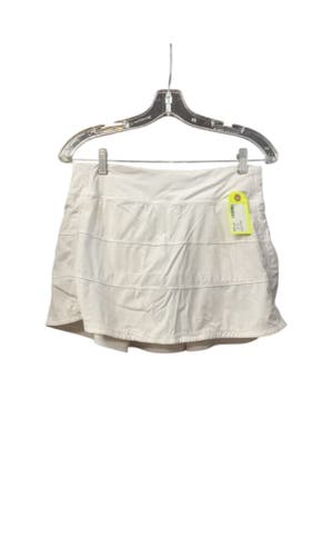 Lululemon Women's Pace Rival Skirt - White - Size 6