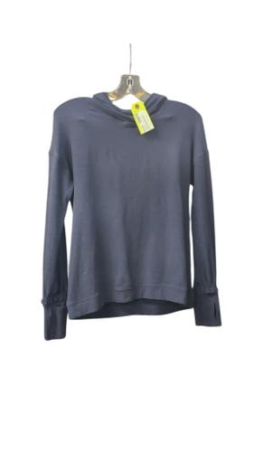 Lululemon Women's Blue Hoodie Sweater - Size 6