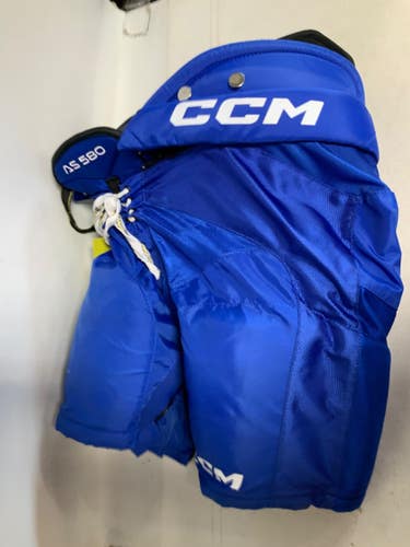 Used CCM TACKS AS 580 Junior Pant Royal Blue LG 11823-S000041032