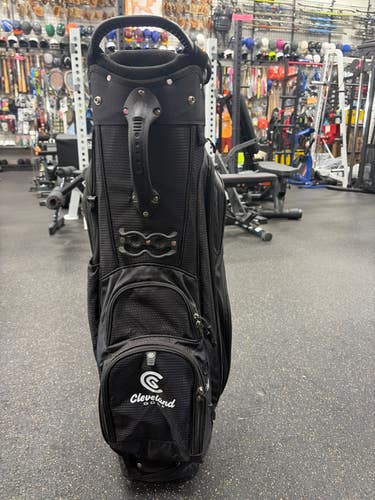 Used Cleveland CART BAG Mens Cart Bag Black 11337-S000493601
