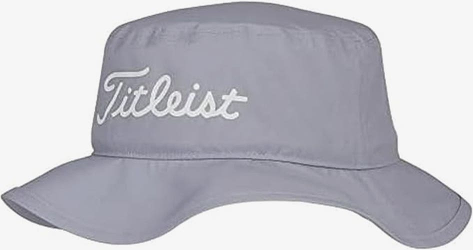 NEW Titleist Breezer Gray/White Bucket Golf Hat