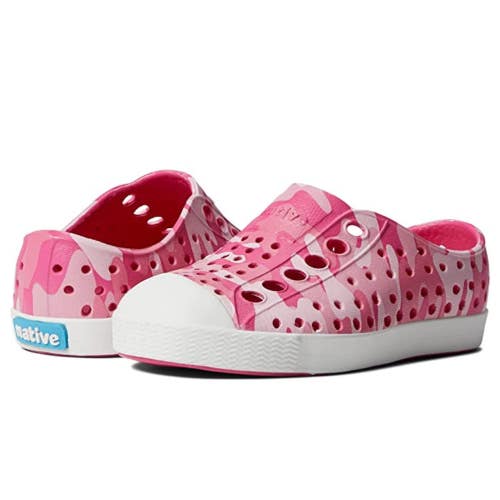 Native Jefferson Print 13100101-5634 Unisex Kids 7 Pink Casual Shoes ZOGG3406