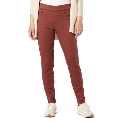 Signature by Levi Strauss & Co. Jeans Women's 28X28 Brown Skinny Leg KFC1122