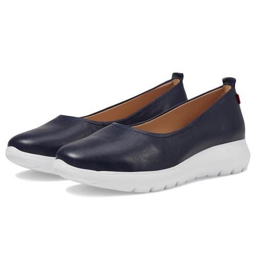Marc Joseph New York James Street Flats Women's 8 M Blue Napa Leather HTAT1644