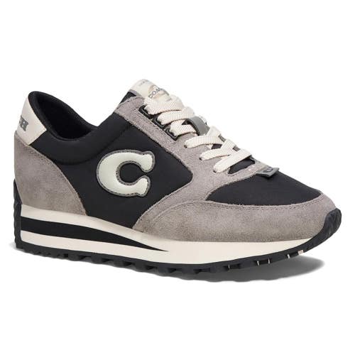 Coach Runner CR965 Sneakers Womens 7B Chalk Midnight Blue Running Shoes ZOGG3422