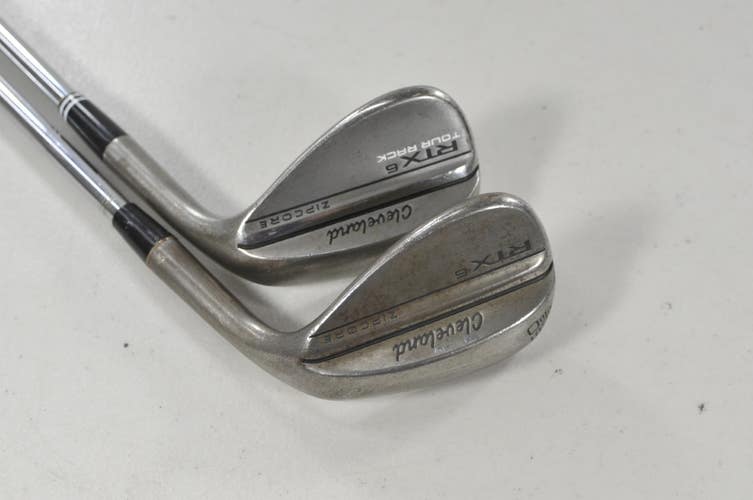 Cleveland RTX-6 Zipcore Tour Rack Raw 54*, 60* Wedge Set DG S400 Steel # 223852