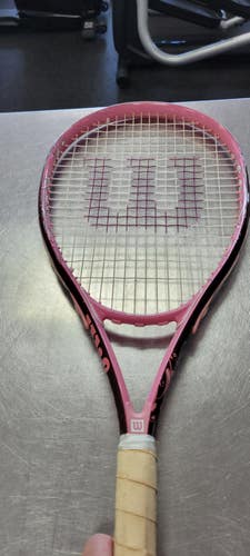 Used Wilson HOPE Adult Tennis Racquet Pink 4 1/4" 11497-C000160149