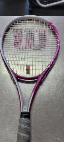 Used Wilson HOPE Adult Tennis Racquet Pink 4 1/4" 11497-C000160147